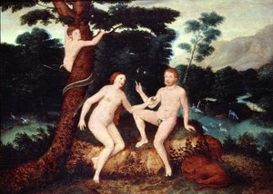 Adam och Eva i Edens lustgård